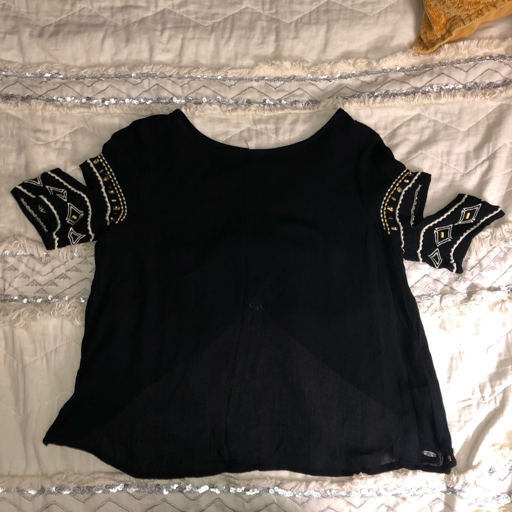 NWOT beaded Rip Curl top